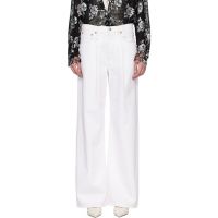 R13 SSENSE Exclusive White Baggy Damon Jeans 261021F069035