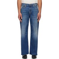 R13 Blue DArcy Loose Jeans 261021M186004