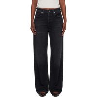 Citizens of Humanity Black Annina Straight Leg 33 Jeans 261030F069017