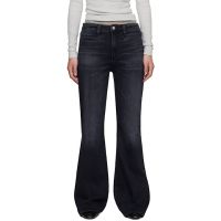 Citizens of Humanity Black Lilah Flare Welt Pocket Jeans 261030F069022