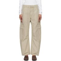 Citizens of Humanity Beige Marcelle Cargo Pants 261030F087002