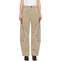 Citizens of Humanity Beige Flight Trousers 261030F087016