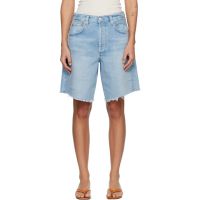 Citizens of Humanity Blue Ayla Denim Shorts 261030F088000