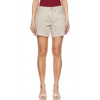 Citizens of Humanity Beige Billie Relaxed Shorts 261030F088008