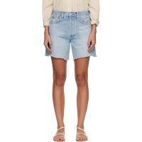 Citizens of Humanity Blue Marlow Long Vintage Denim Shorts 261030F088010