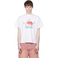 Carne Bollente White Lucky Club T-shirt 261033M213016