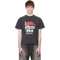 Carne Bollente Black Pizza Hot T-shirt 261033M213017