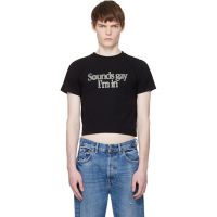 Carne Bollente Black Sounds Gay Im In Baby! T-shirt 261033M213022