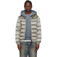 Parajumpers Green Pharrell Hooded Down Jacket 261048M178001