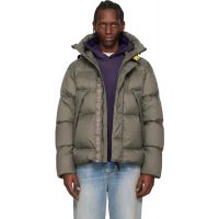 Parajumpers Gray Cloud Hooded Down Jacket 261048M178005