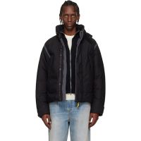 Parajumpers Black Yari Short Down Jacket 261048M178006