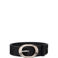 Rag & bone Black Vera Italian Leather Belt 261055F001003