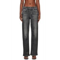 Rag & bone Black Miramar Wide-Leg Track Pants 261055F069043