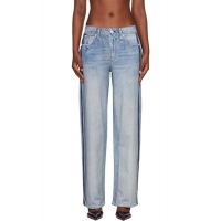 Rag & bone Blue Miramar Wide-Leg Track Pants 261055F069044