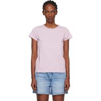 Rag & bone Purple The Slub T-shirt 261055F110008