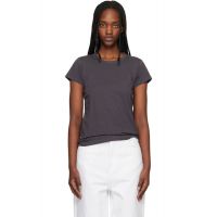 Rag & bone Gray The Slub T-shirt 261055F110014
