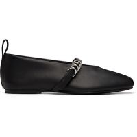 Rag & bone Black Spire Leather Mary Jane Flats 261055F118001