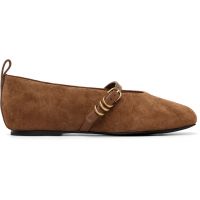 Rag & bone Tan Spire Suede Mary Jane Flats 261055F118005
