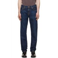 Nudie Jeans Navy Gritty Jackson 261078M186016