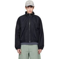 FFFPOSTALSERVICE Black Reia Hooded Work Jacket 261081M180003