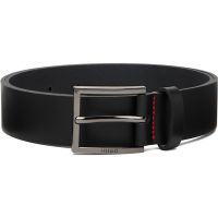 Hugo Black Leather Belt 261084M131003