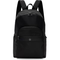 Hugo Black Bonded Logo Backpack 261084M166018