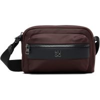 Hugo Brown Twill Crossbody Bag 261084M170011