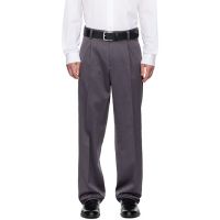 Hugo Gray Checked Modern-Fit Trousers 261084M191003
