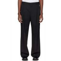Hugo Black Modern-Fit Stretch Ripstop Trousers 261084M191005