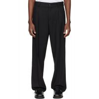 Hugo Black Modern-Fit Stretch Twill Trousers 261084M191014