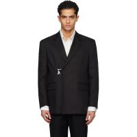 Hugo Black Hook-Eye Blazer 261084M195006
