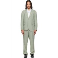 Hugo Green Two-Piece Modern-Fit Stretch Twill Suit 261084M196013
