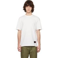 Hugo White Gradient-Logo T-shirt 261084M213009