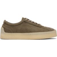 Hugo Khaki Suede Sneakers 261084M237002