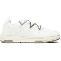 Hugo White Perforated Sneakers 261084M237009