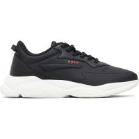 Hugo Black Ripstop Lightweight Sole Sneakers 261084M237029