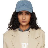 ANINE BING Blue Jeremy Baseball Cap 261092F016006