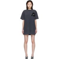 Gray Beth Anine Bing Minidress 261092F052001