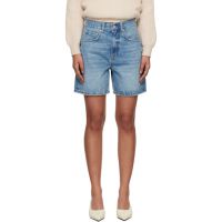 ANINE BING Blue Heath Shorts 261092F088001