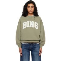 ANINE Bing Khaki Trenton Sweatshirt 261092F098009