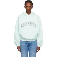 ANINE BING Green Harvey Hoodie 261092F098013