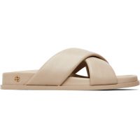 ANINE BING Beige Emi Slides 261092F124004