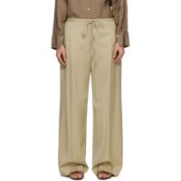 ROEhe Beige Relaxed Drawstring Trousers 261144F087026