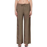 ROEhe Brown Relaxed Fit Trousers 261144F087027
