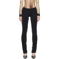 KNWLS Black Leia Trousers 261148F085000