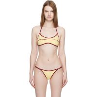 Fruity Booty Yellow Reef Bikini Top 261151F105000