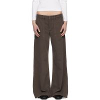 JEANERICA Brown Guell Trousers 261152F069000