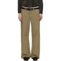 JEANERICA Khaki Mina Trousers 261152F087000