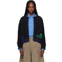YMC Black Atomic Cardigan 261161F095009
