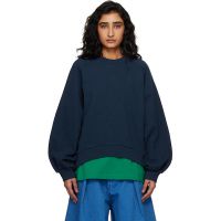 YMC Navy Bellow Sweatshirt 261161F098016